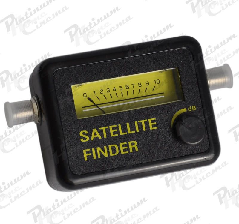 Satellite Finder Satfinder Signal Strength Meter Sky Dish Sky Freesat